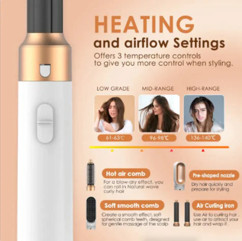 Hair Styler Brush 5 in 1